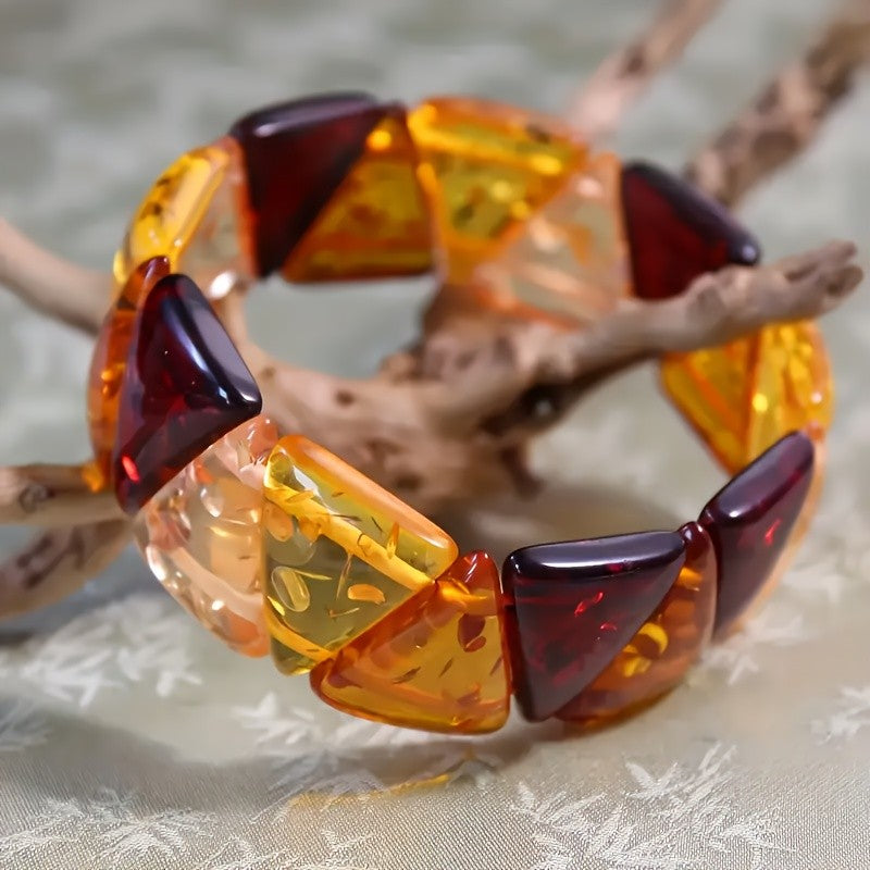 Multicolor Amber Bracelet