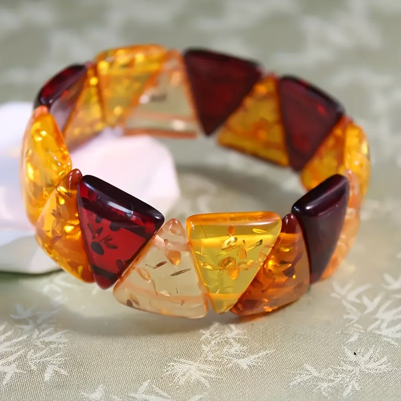 Multicolor Amber Bracelet