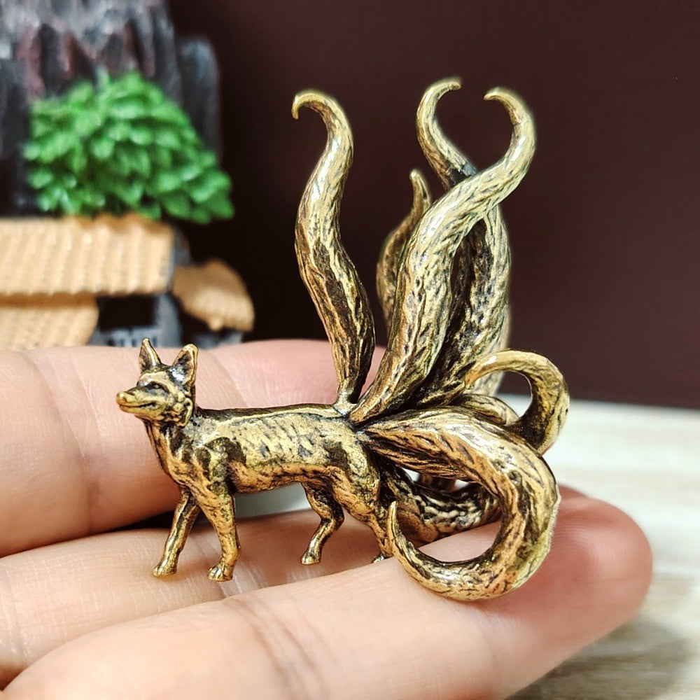 Nine-Tailed Fox Sculpture