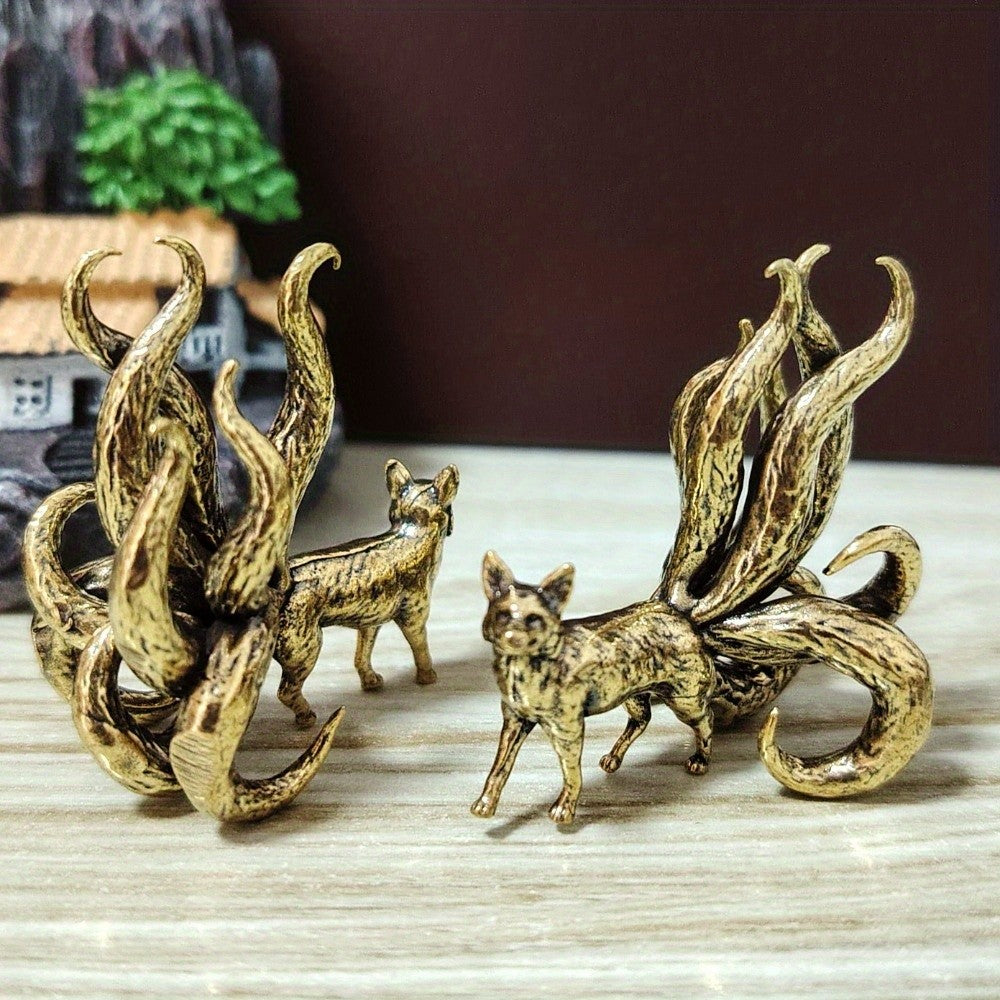 Nine-Tailed Fox Sculpture