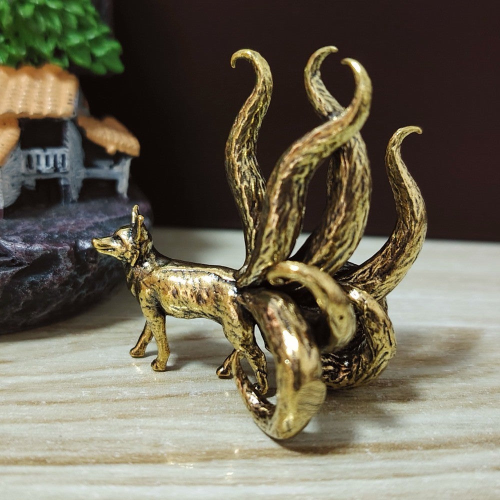 Nine-Tailed Fox Sculpture