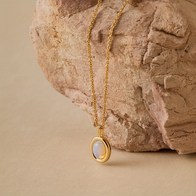Tiger's Eye Oval Necklace