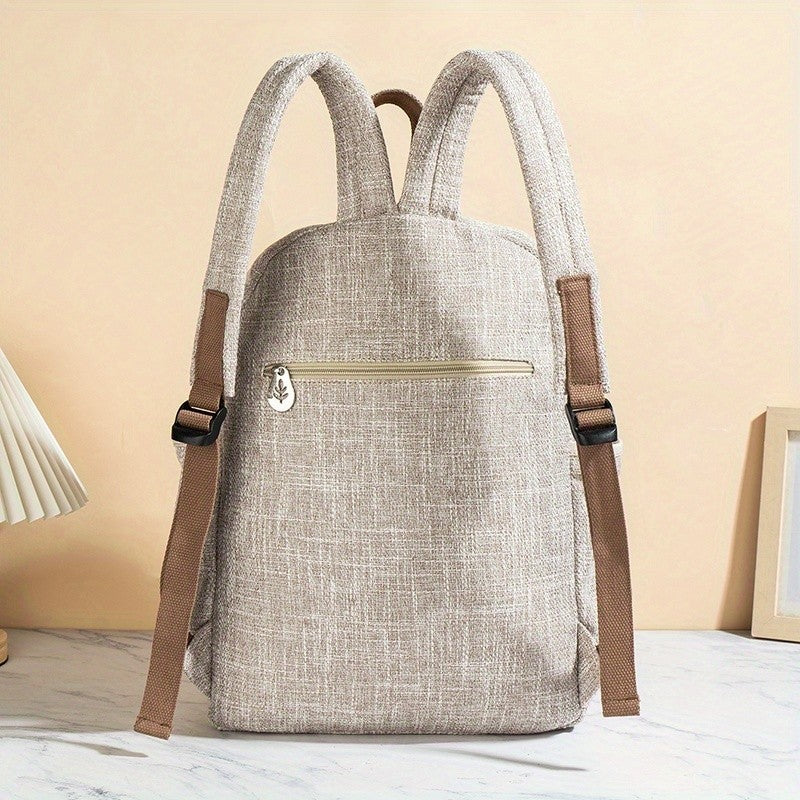 Embroidered Botanical Backpack