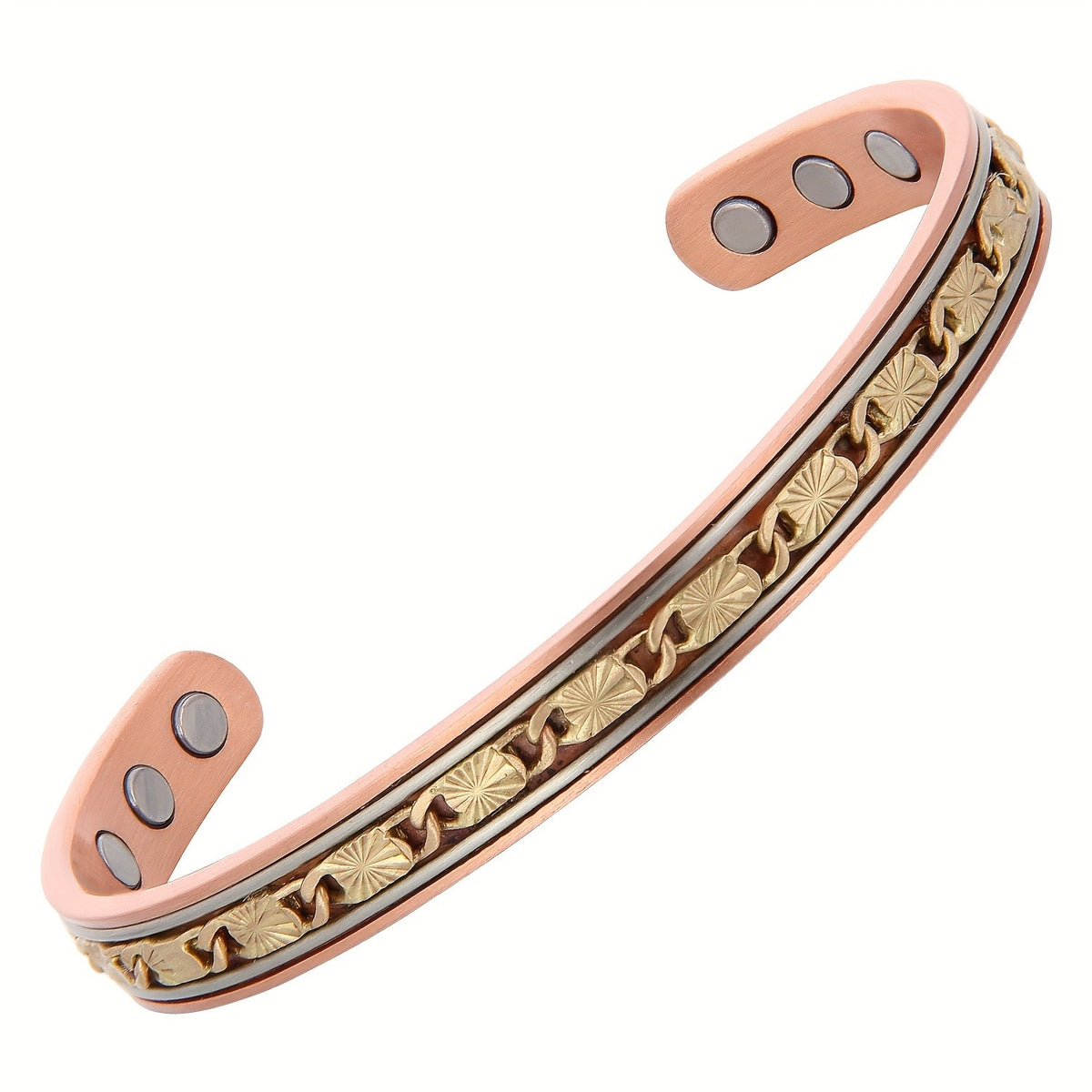 Floral Motif Cuff Bracelet