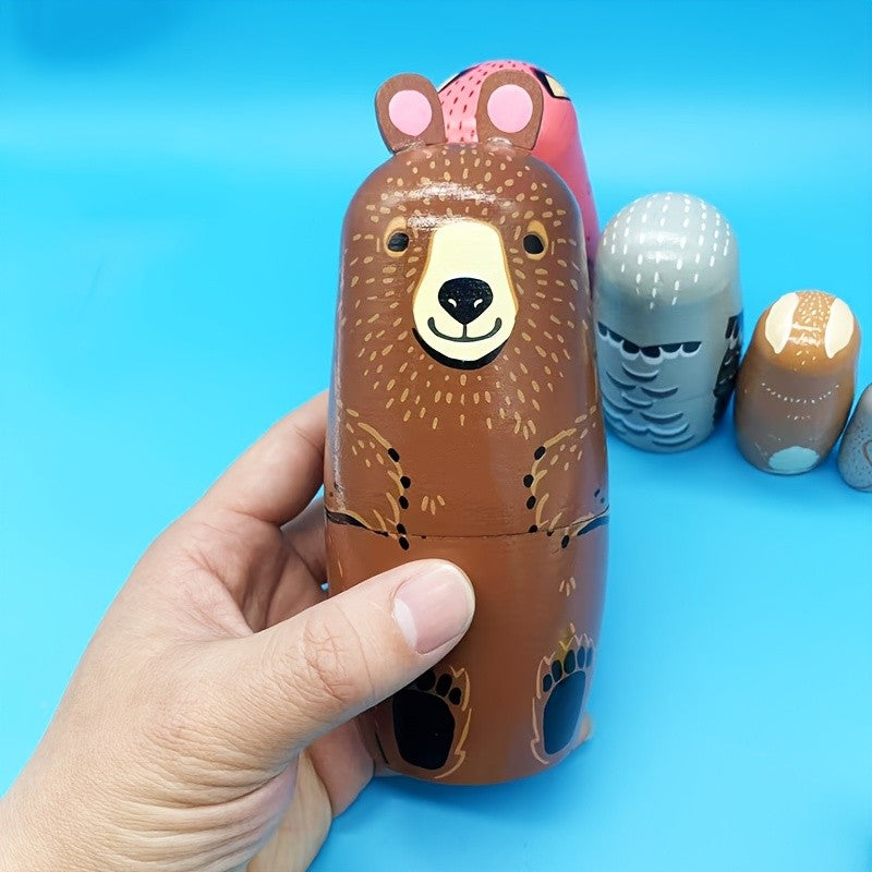 Woodland Animal Nesting Doll Set