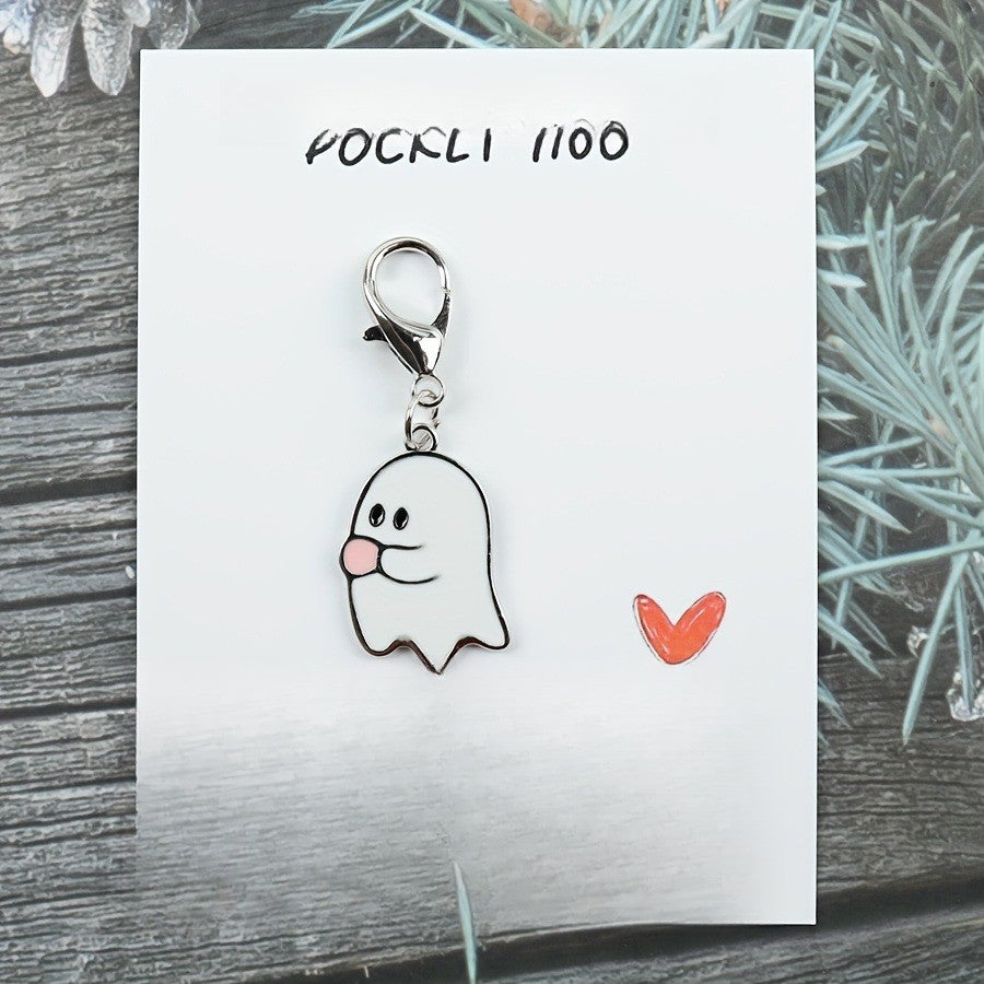 Ghost Pocket Hug Keychain
