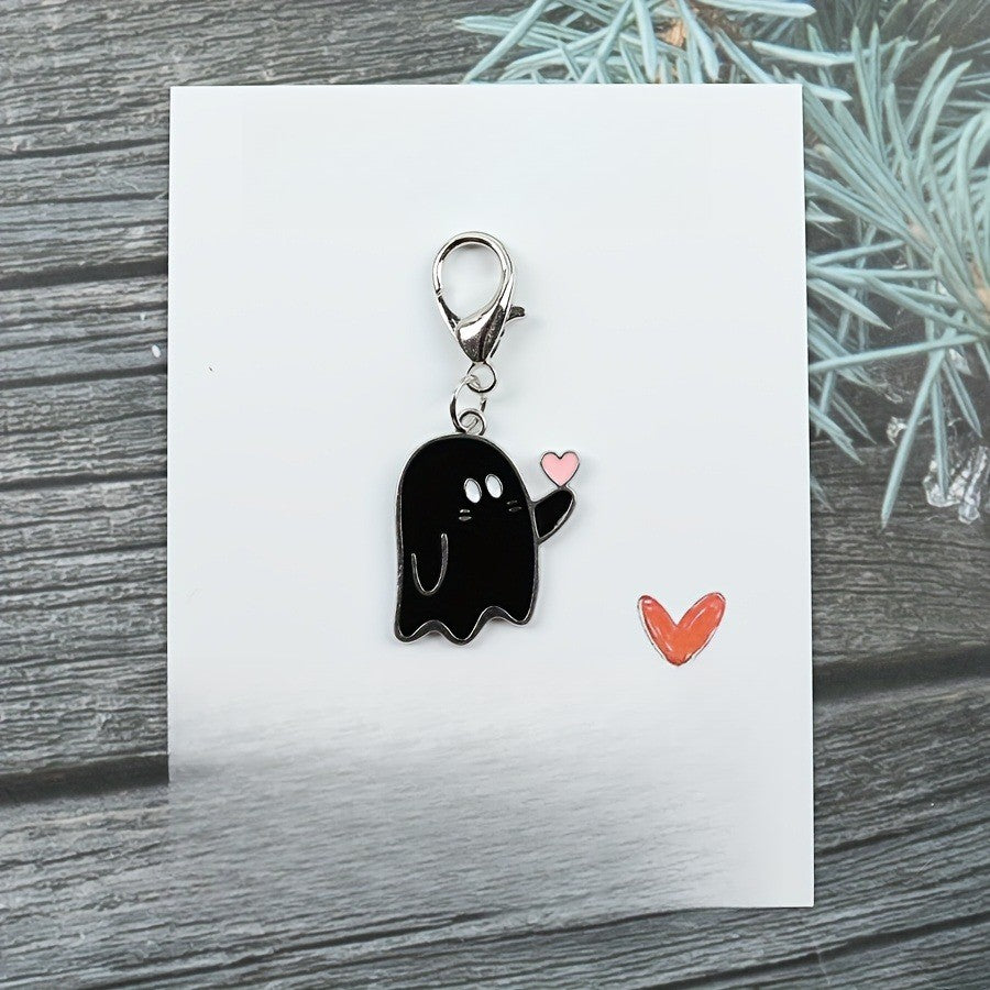 Ghost Pocket Hug Keychain