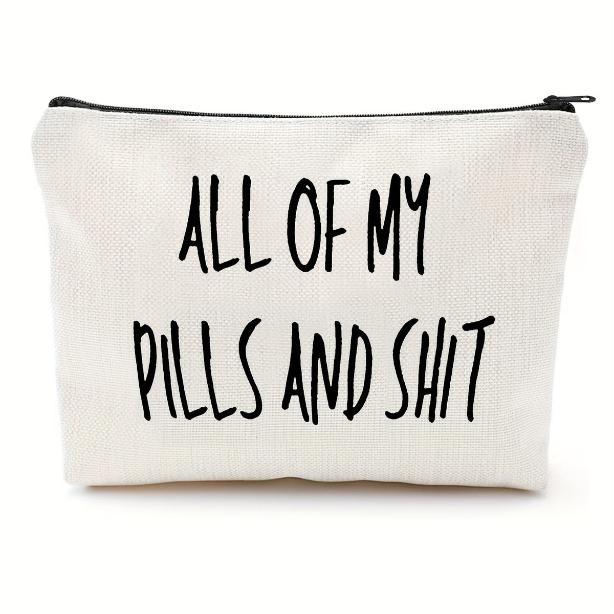 All My Pills Zipper Pouch
