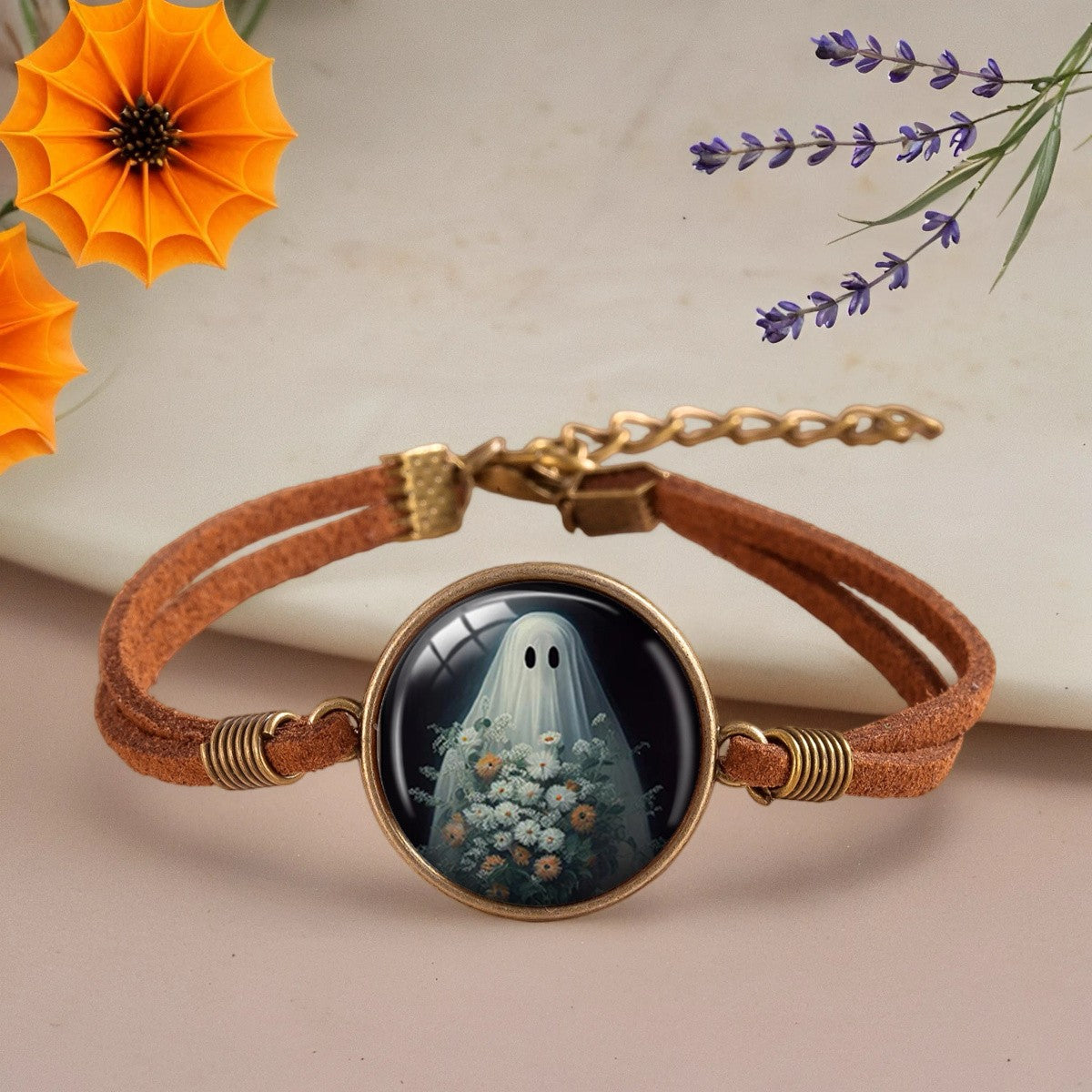 Ghost Bride Floral Bracelet