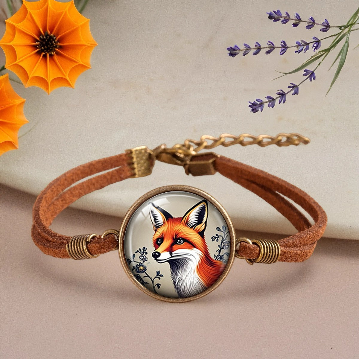 Fox Illustration Bracelet