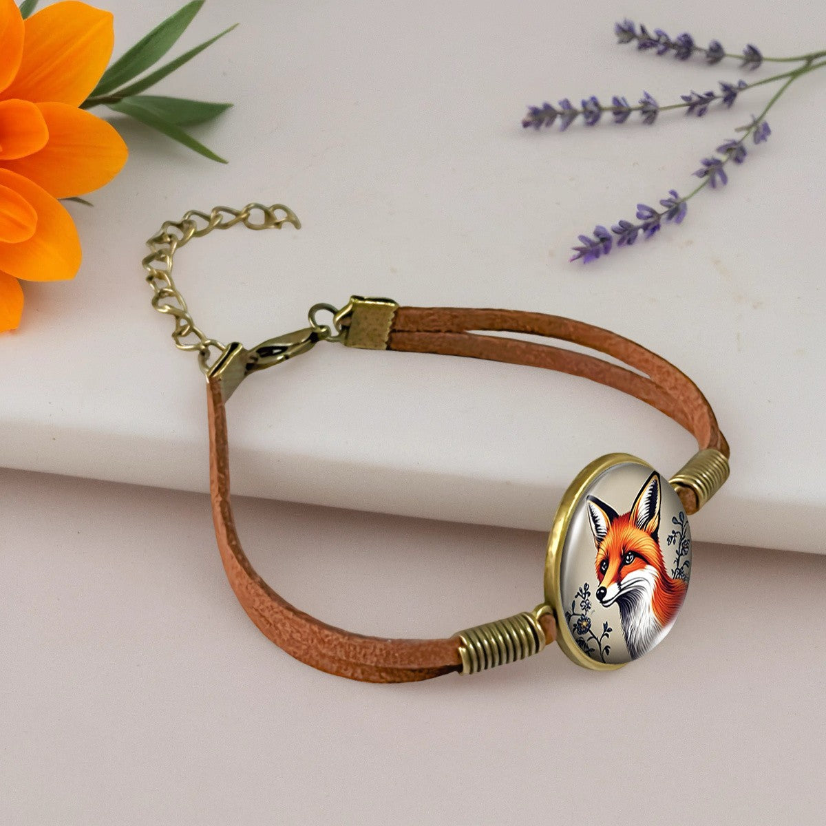 Fox Illustration Bracelet