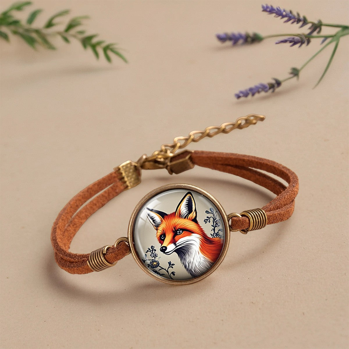 Fox Illustration Bracelet