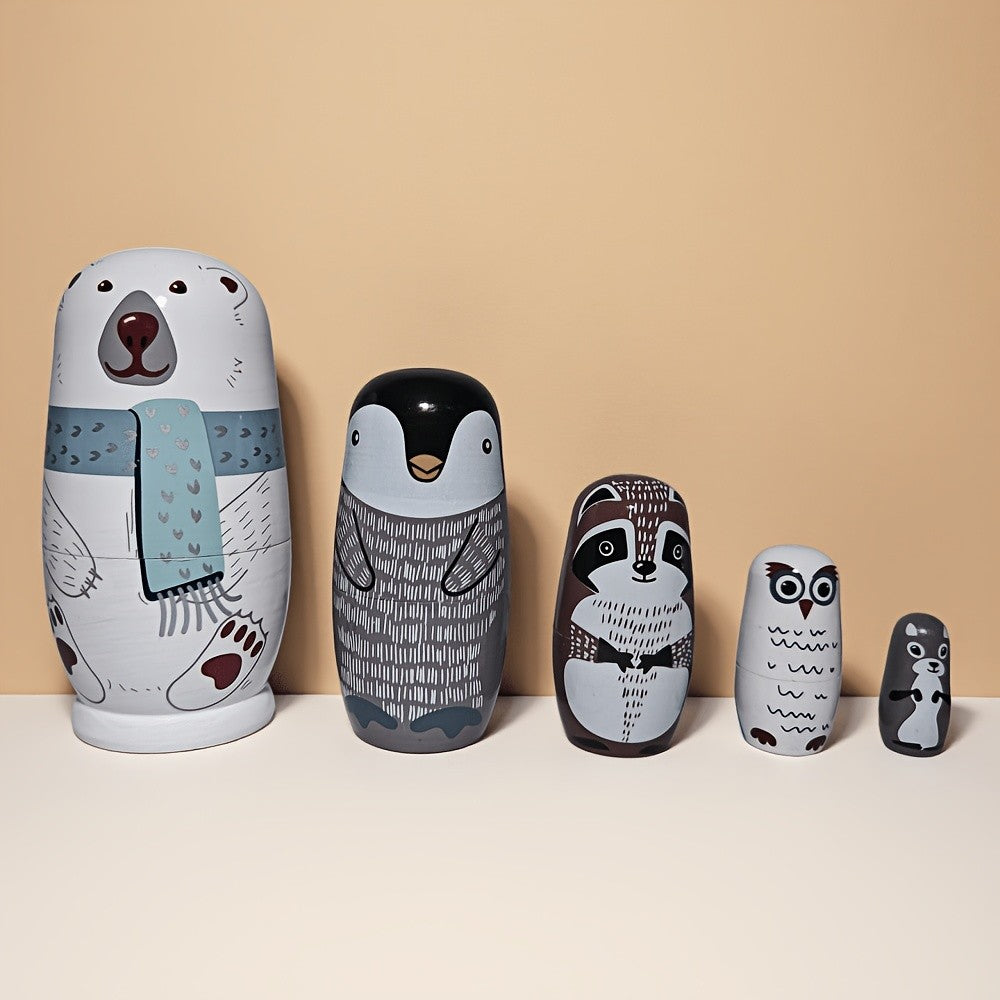 Arctic Friends Nesting Doll Set