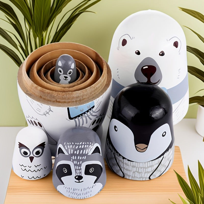 Arctic Friends Nesting Doll Set