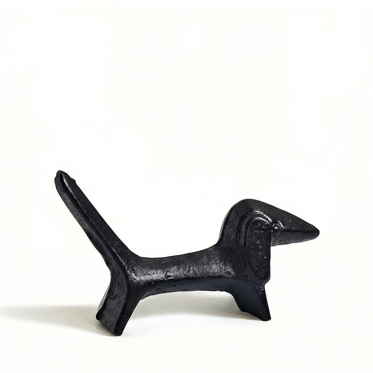 Cast Iron Dachshund Figurine