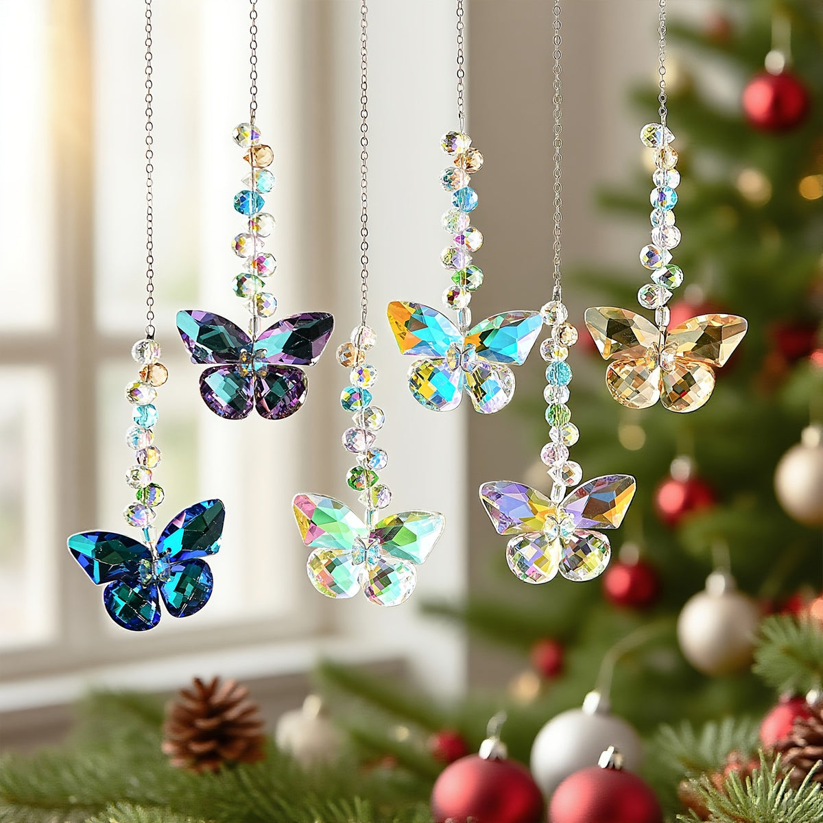 Crystal Butterfly Suncatcher