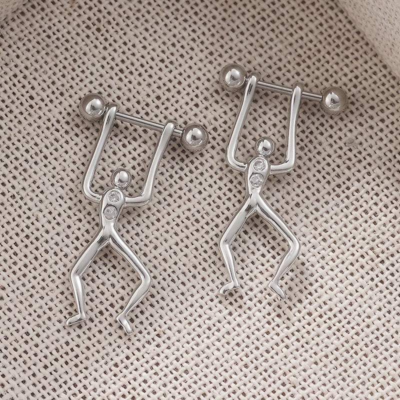 Gymnast Figure Earrings