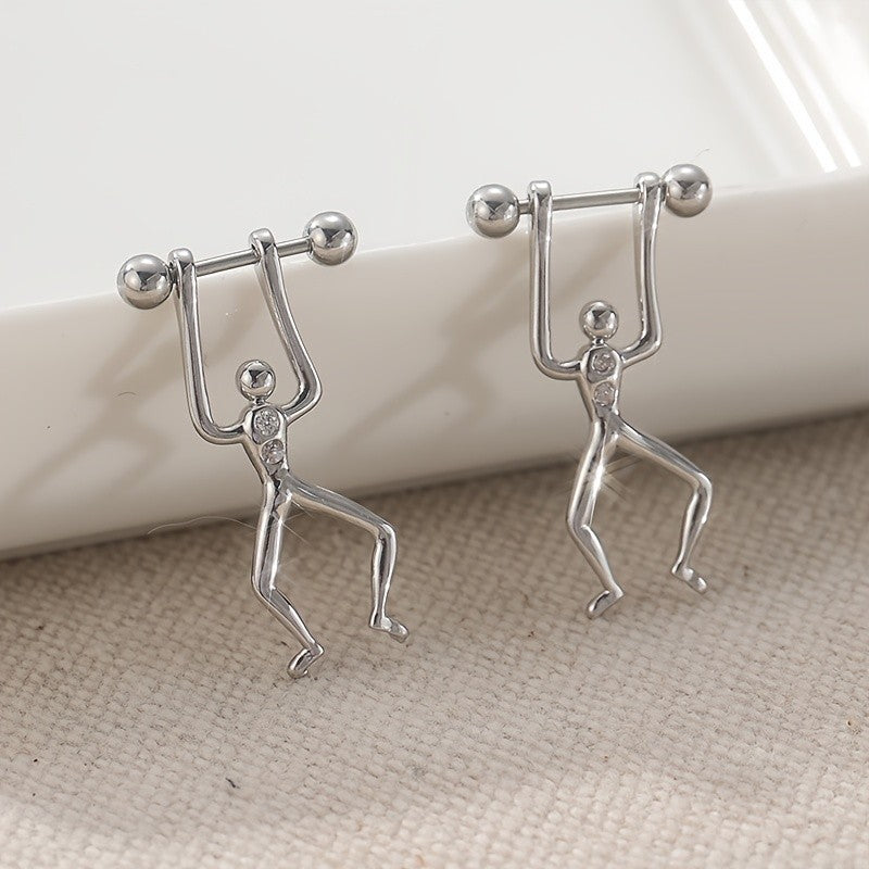 Gymnast Figure Earrings