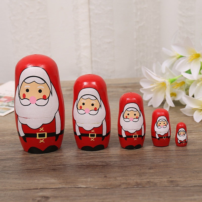 Santa Nesting Doll Set