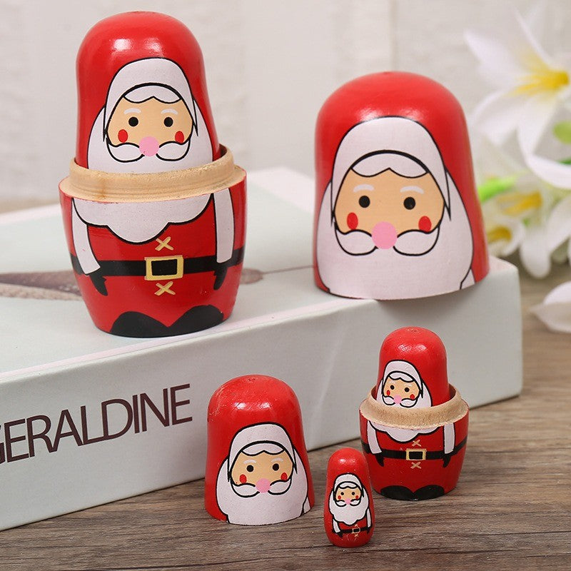 Santa Nesting Doll Set