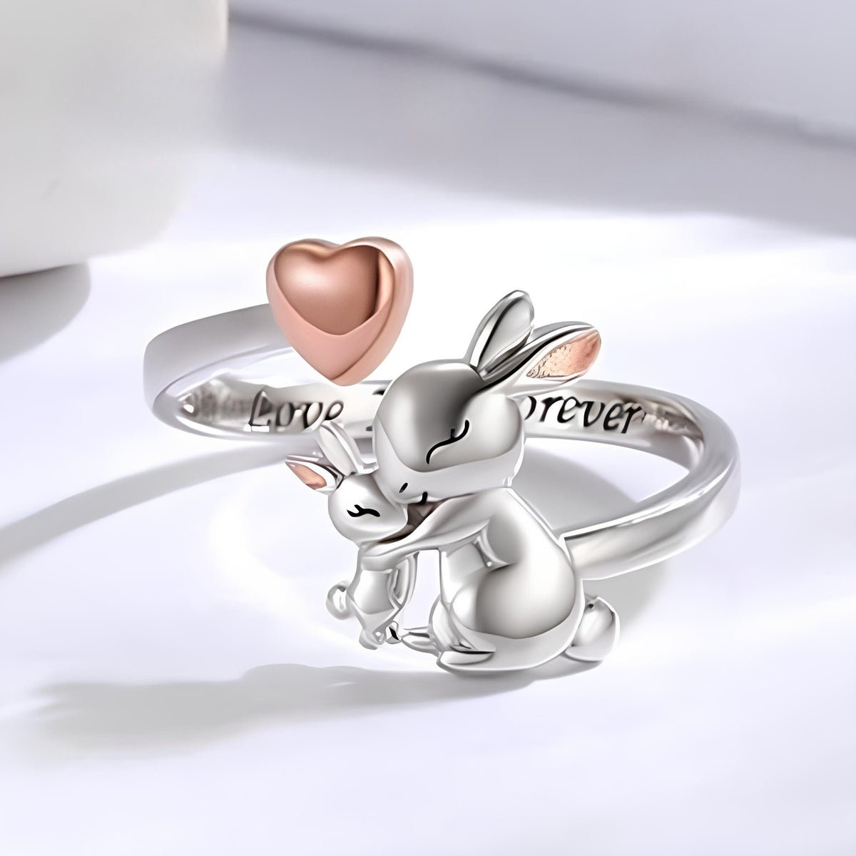 Bunny Hug Adjustable Ring