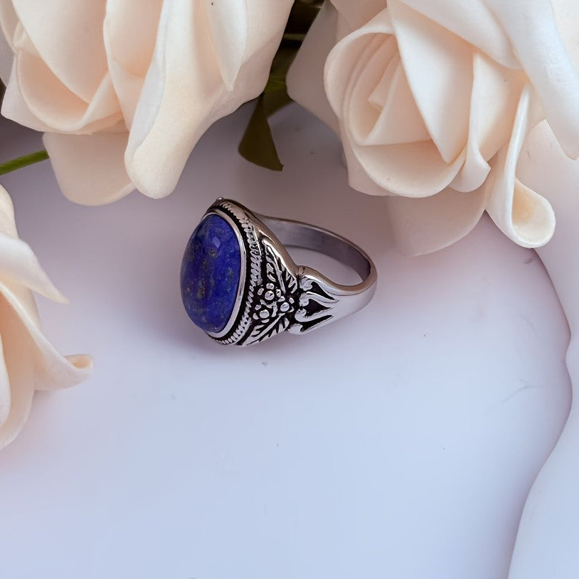 Blue Stone Statement Ring