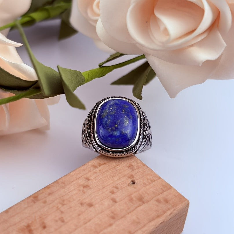 Blue Stone Statement Ring