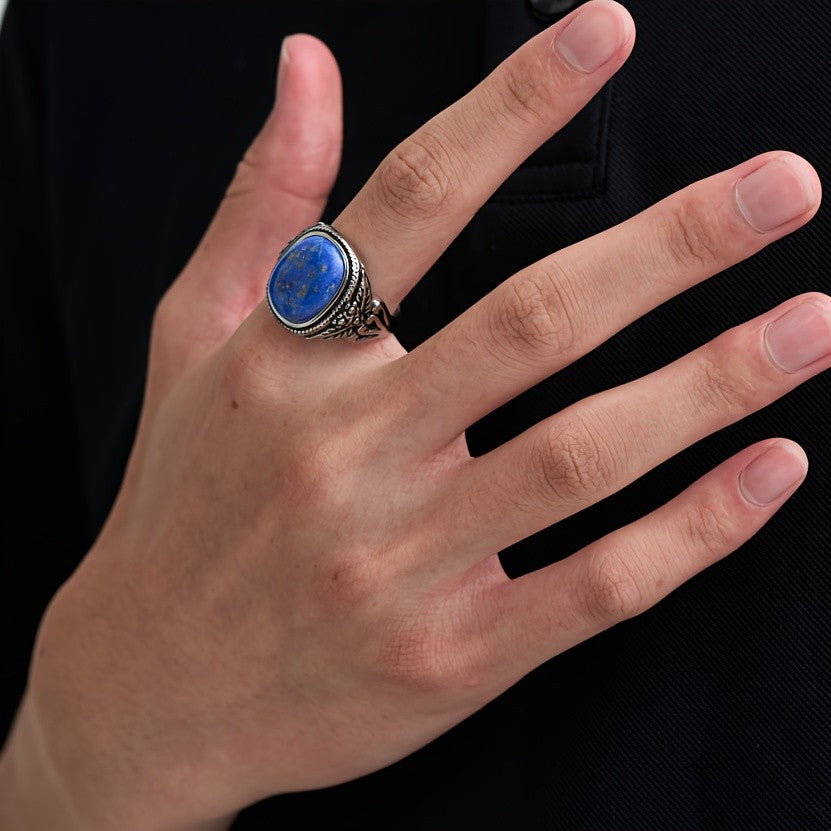 Blue Stone Statement Ring