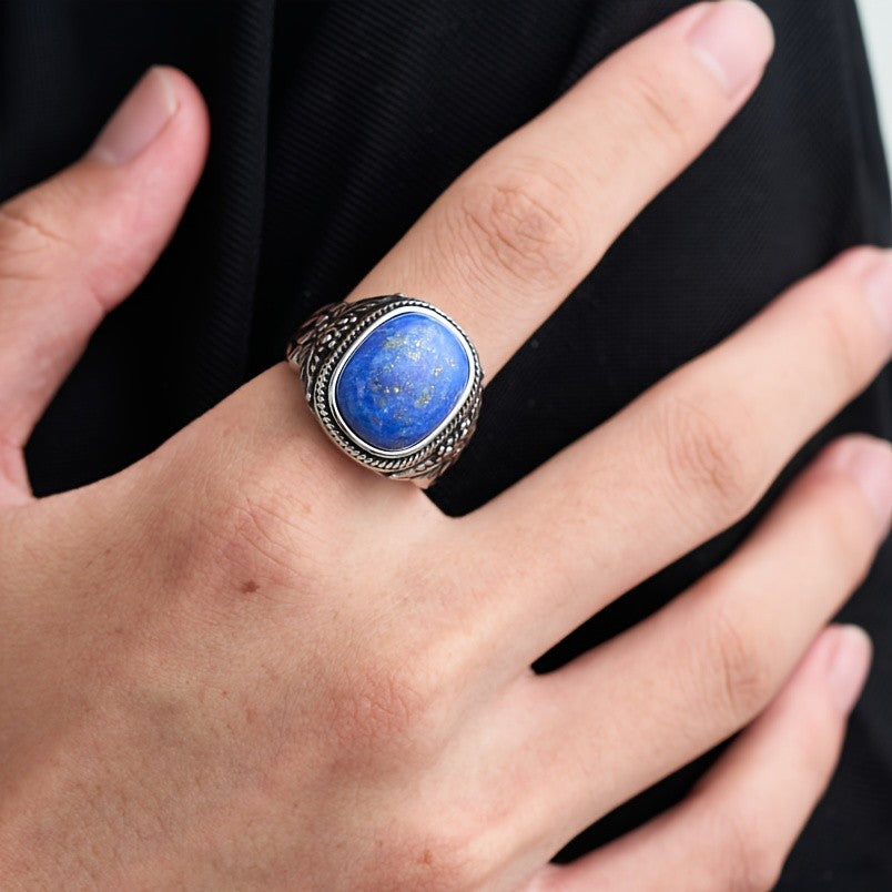 Blue Stone Statement Ring
