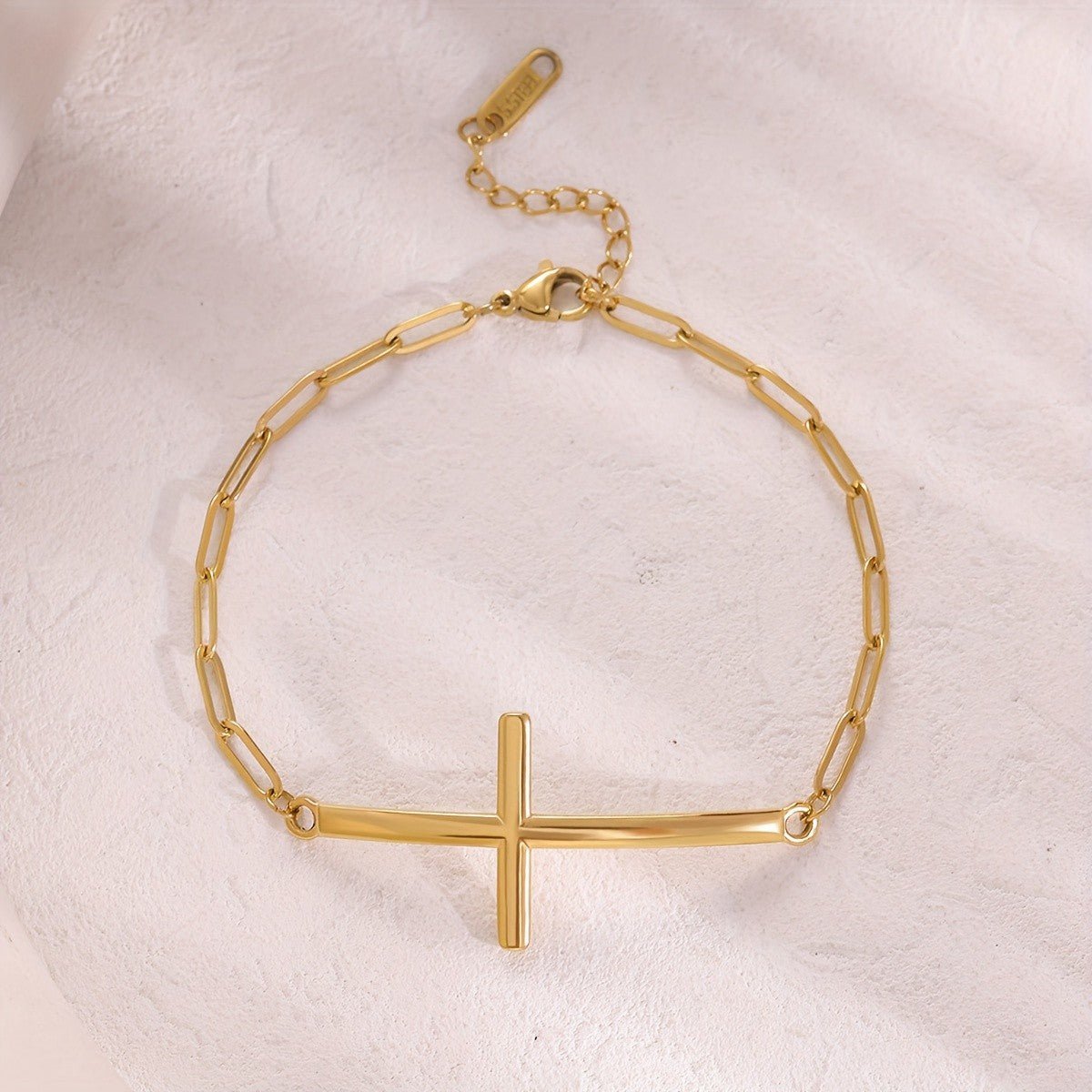 Horizontal Cross Link Bracelet