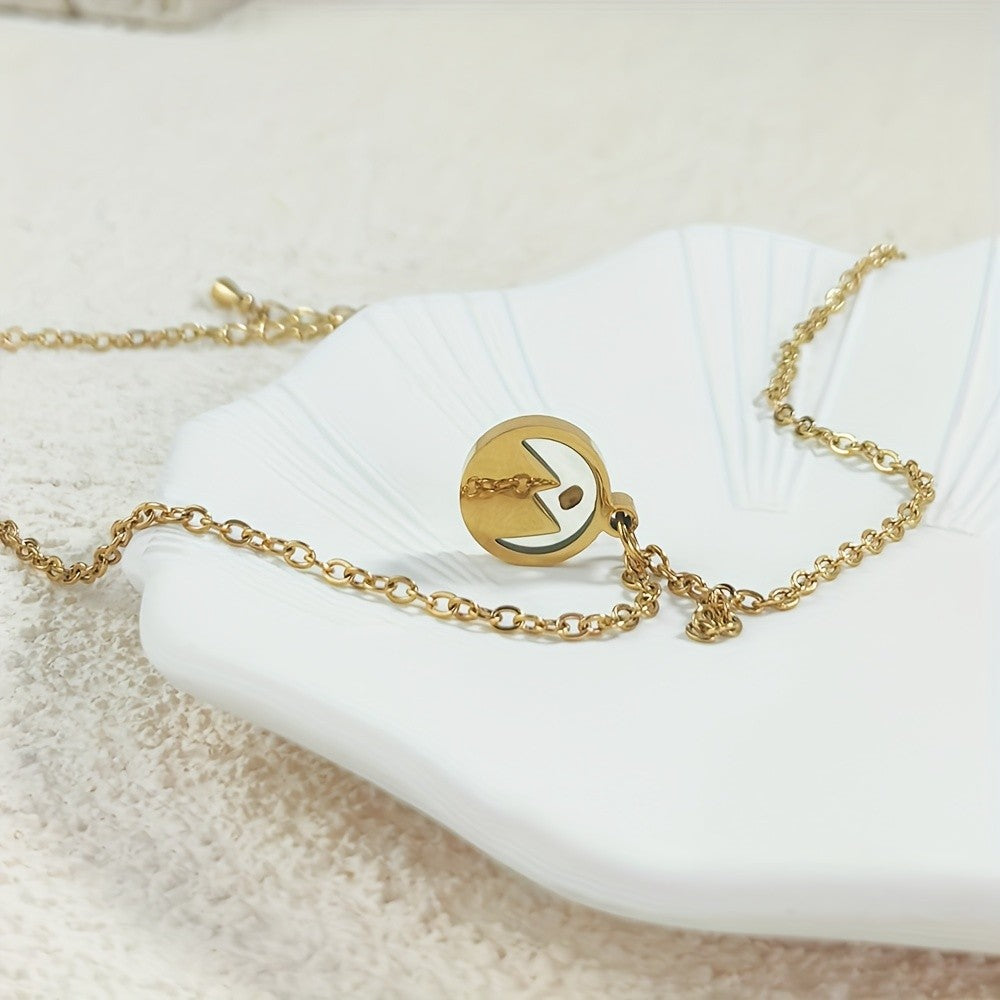 Mountain Enamel Faith Necklace