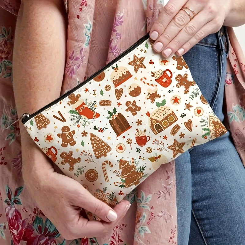 Gingerbread Holiday Pouch