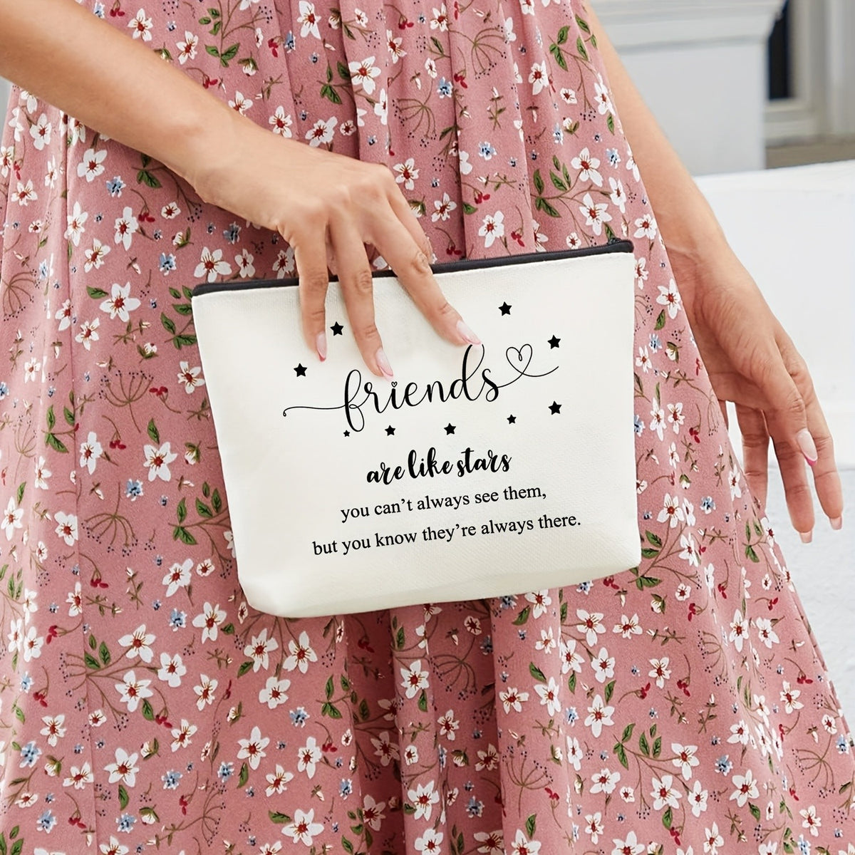 Friends Are Like Stars Pouch