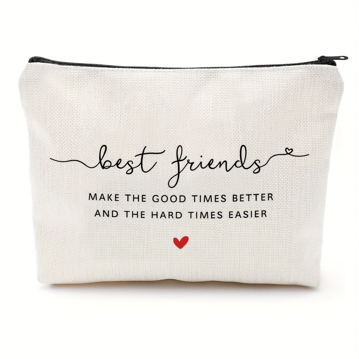 Best Friends Canvas Pouch