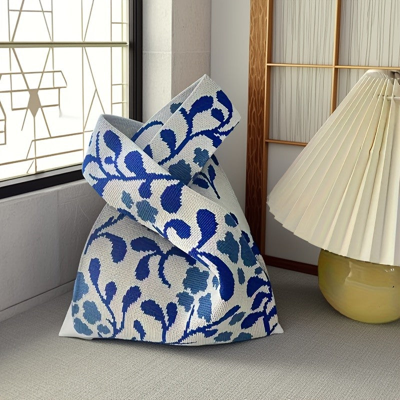 Leaf Pattern Tote Bag