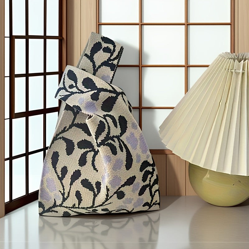 Leaf Pattern Tote Bag