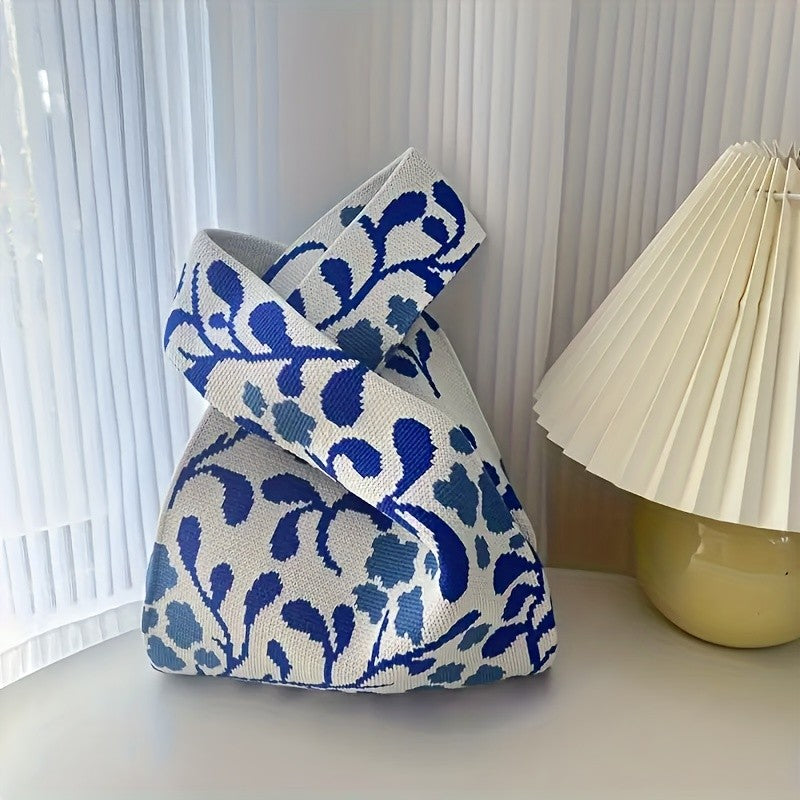 Leaf Pattern Tote Bag