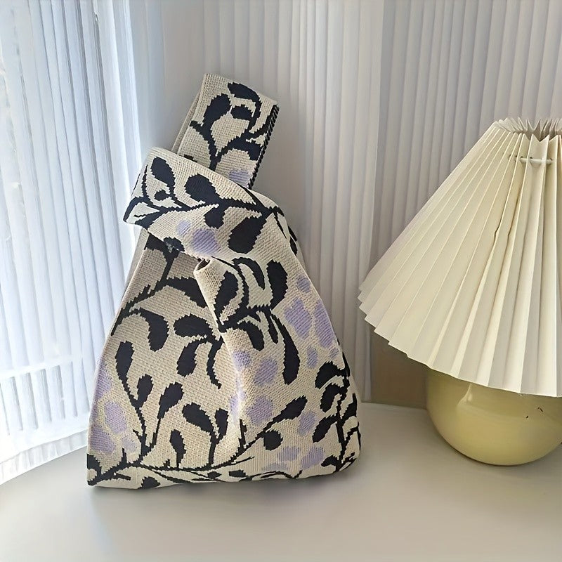 Leaf Pattern Tote Bag