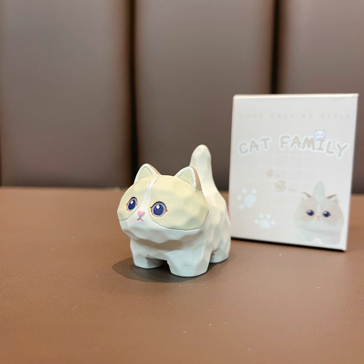 Playful Cat Figurine
