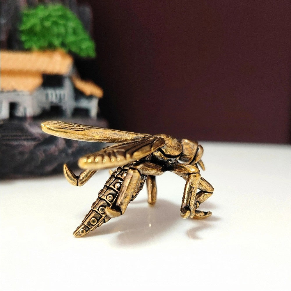Brass Mosquito Figurine