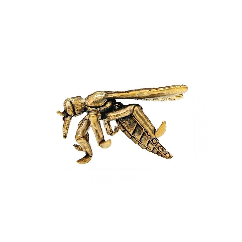 Brass Mosquito Figurine