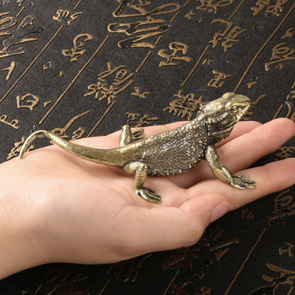 Textured Lizard Figurine