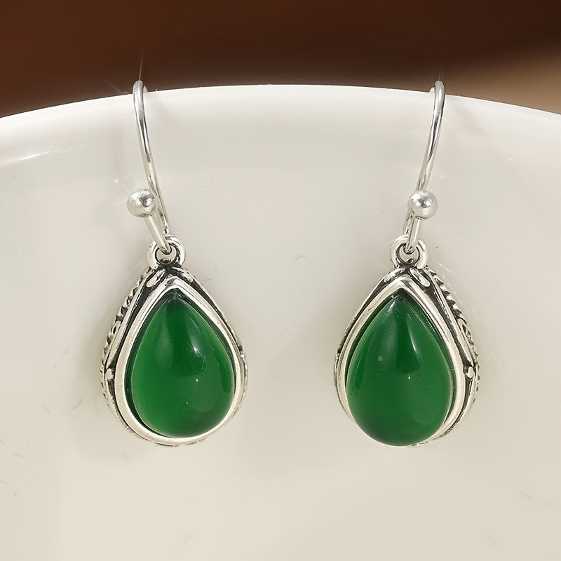 Blue Teardrop Earrings