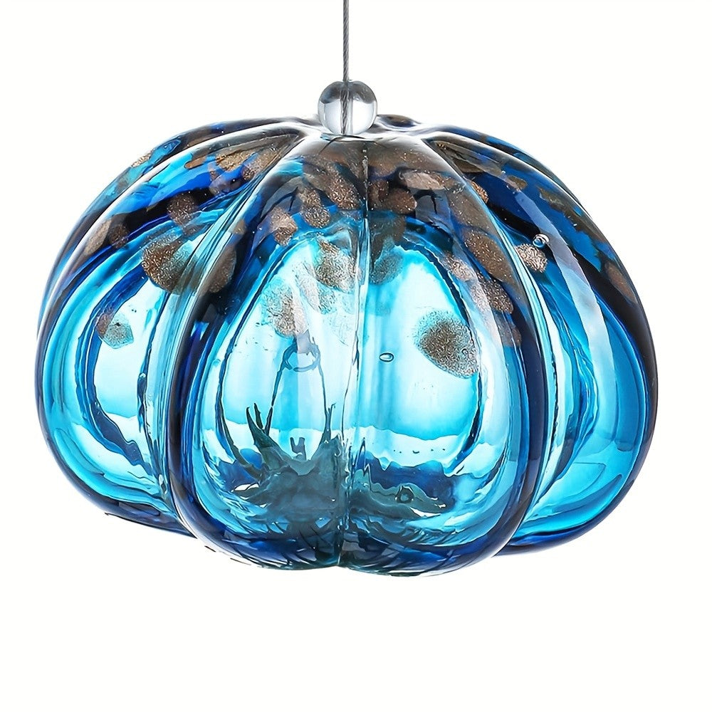 Blue Glass Jellyfish Air Plant Holder