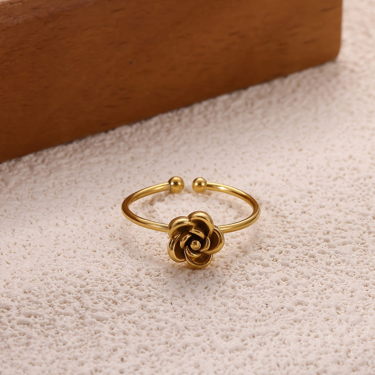 Mini Rose Flower Ring