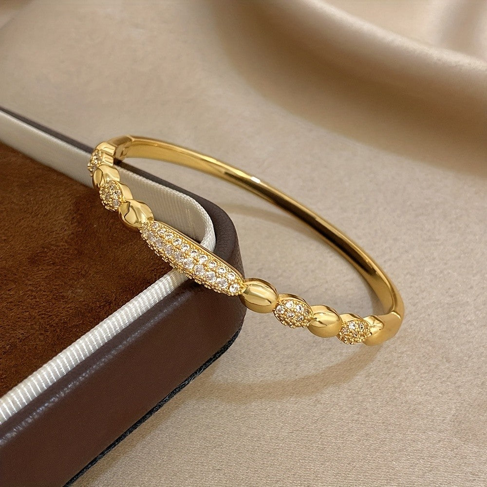 Crystal Oval Link Bracelet