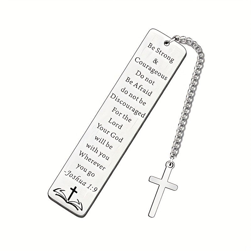 Joshua 1:9 Cross Bookmark