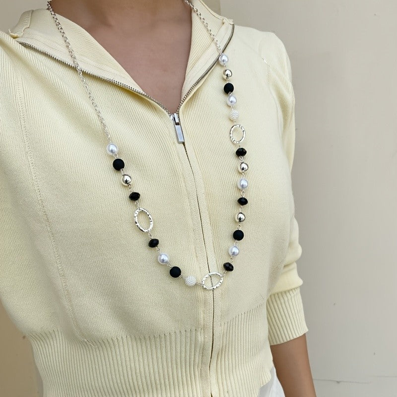 Resin Oval Link Necklace