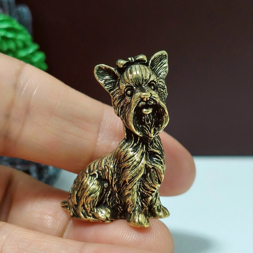 Schnauzer Dog Figurine
