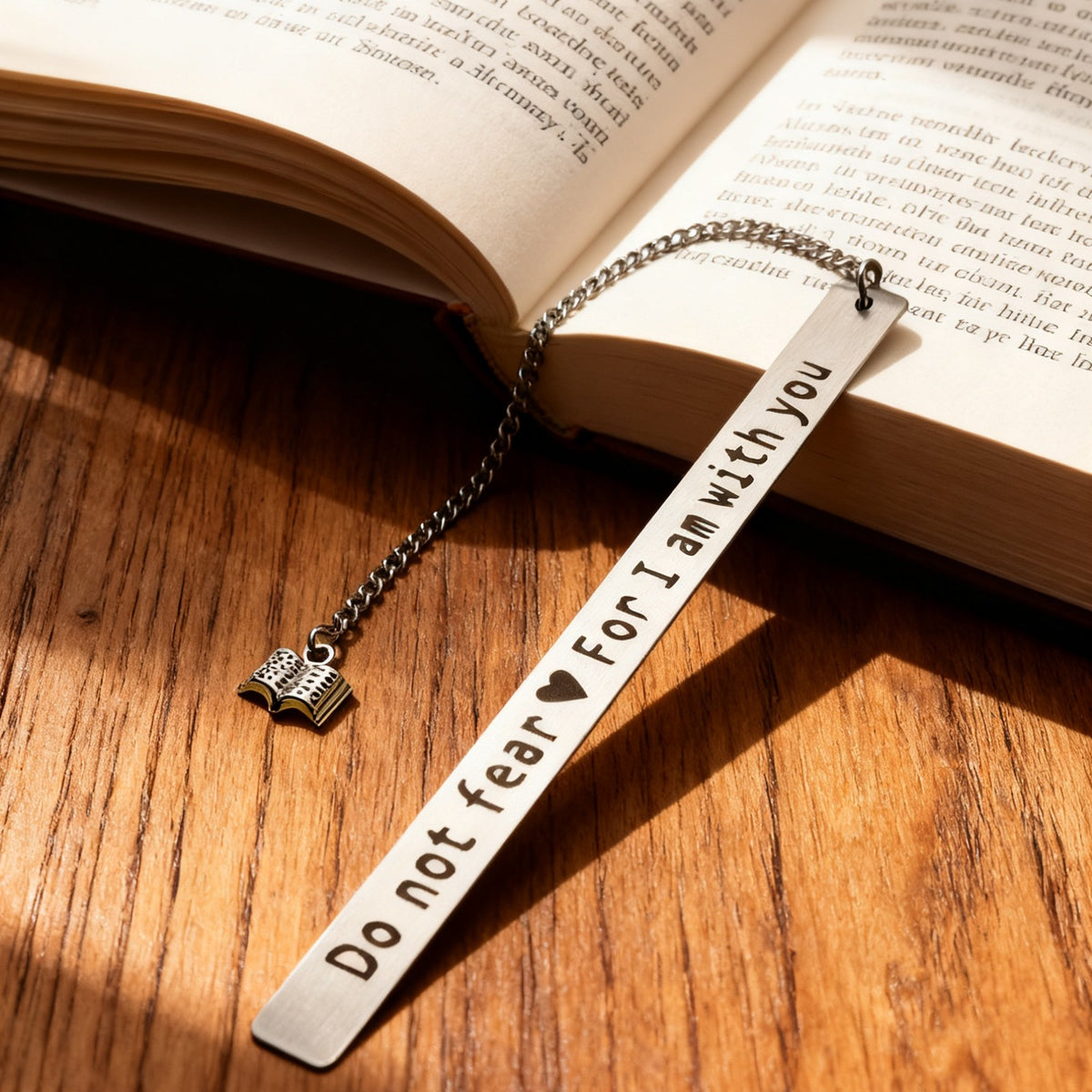 Inspirational Book Charm Bookmark